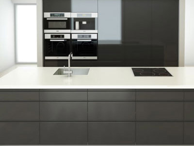 Καθαρίστε τον πάγκο της κουζίνας σας